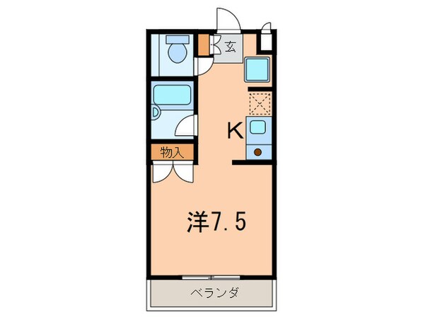 マンション２３の物件間取画像